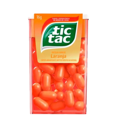 Pastilha de Laranja Tic Tac 16g