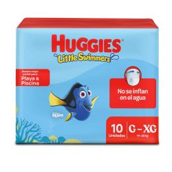 Fralda Huggies Little Swimmers G/XG 10 Unidades
