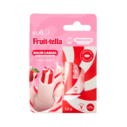 Vult Balm Labial Fruittela Morango com Creme 3,5g