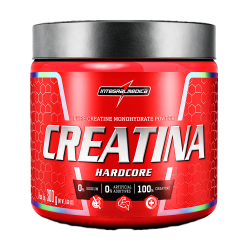Creatina Hardcore 100% Pura 300g - Integral Médica