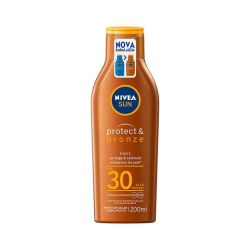Protetor Solar Protect & Bronze Fps 30 Nivea Sun 200ml