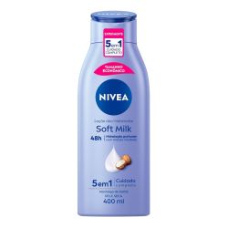 Loção Hidratante Nivea Soft Milk Embalagem 400ml