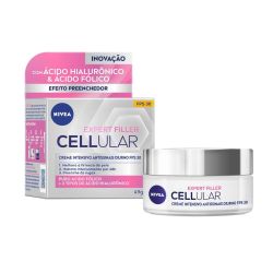 Creme Facial Antirrugas Cellular Hialurônico Dia Fps 30 Nivea 50ml
