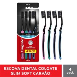 Escova de Dente Colgate Slim Soft 4 Unidades