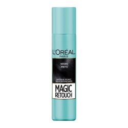 Tintura Magic Retouch Preto Spray 75ml Retoque de Raiz