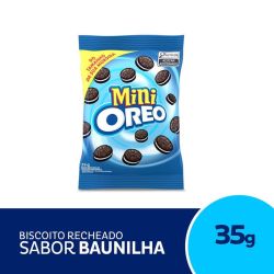Chcocolate Mini Oreo 35g Recheado