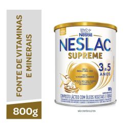 Composto Lácteo Neslac Supreme 800gr