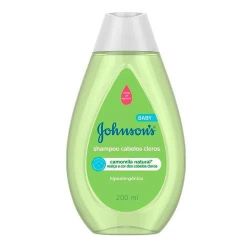 Shampoo Johnson's Baby 200ml Cabelos Claros