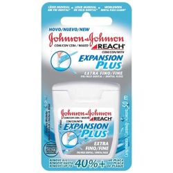 Fio Dental Johnson's Reach Expansion Plus Extra Fino 50 Metros