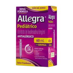 Antialérgico Allegra Pediátrico Seringa 6mg/ml 60ml