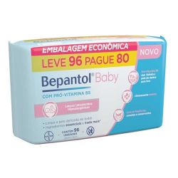 Lenco Umedecido Bapantol Baby com 96 Unidades