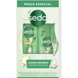 Kit Seda Sh.300ml+Cond.190ml Cachos Definidos