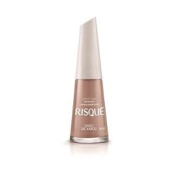 Esmalte Risqué Nude Cremoso Grão de Arroz 8ml