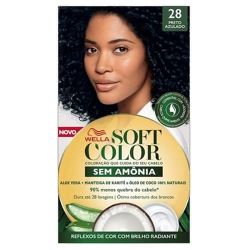 Tintura Soft Color 28 Preto Azulado