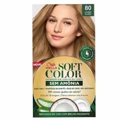 Tintura Soft Color 80 Louro Claro