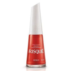 Esmalte Risqué Vermelho Cremoso Desejo 8ml