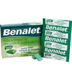 Benalet Pastilha Menta Caixa com 12 Unidades