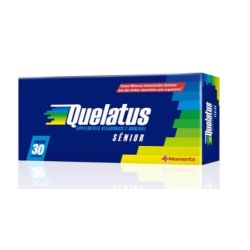 Quelatus Senior com 30 Comprimidos Suplemento Vitamínico e Mineral - Momenta