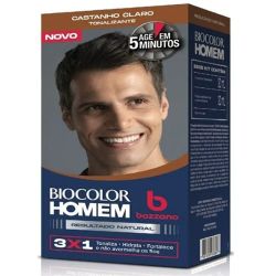 Tintura Biocolor Homem Castanho Claro