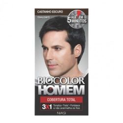 Tintura Biocolor Homem Castanho Escuro