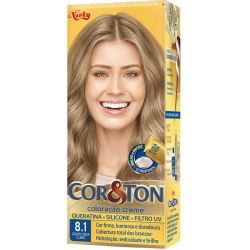 Tintura Cor & Ton 8.1 Louro Cinza Claro
