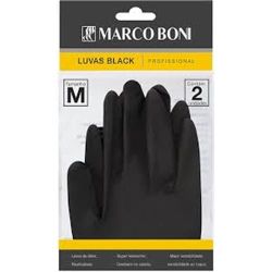 Luva Marco Boni Black M 2 Unidades