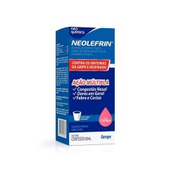 Neolefrin Xarope Neo Química Caixa Contendo Frasco com 60ml + Copo Medidor