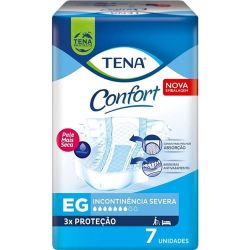 Fralda Geriatricas Tena Confort XG com 7 Unidades