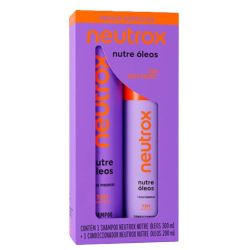 Kit Neutrox  Shampoo Nutre 300ml E Condicionador Nutre 200ml.