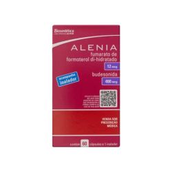 Alenia 12mcg + 400mcg Caixa com 60 Cápsulas Gelatinosas Duras com Pó de Uso Inalatório + 1 Inalador - Aché